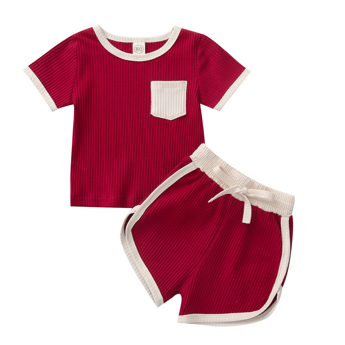 Comfy Baby Striped Top with Handy Pocket