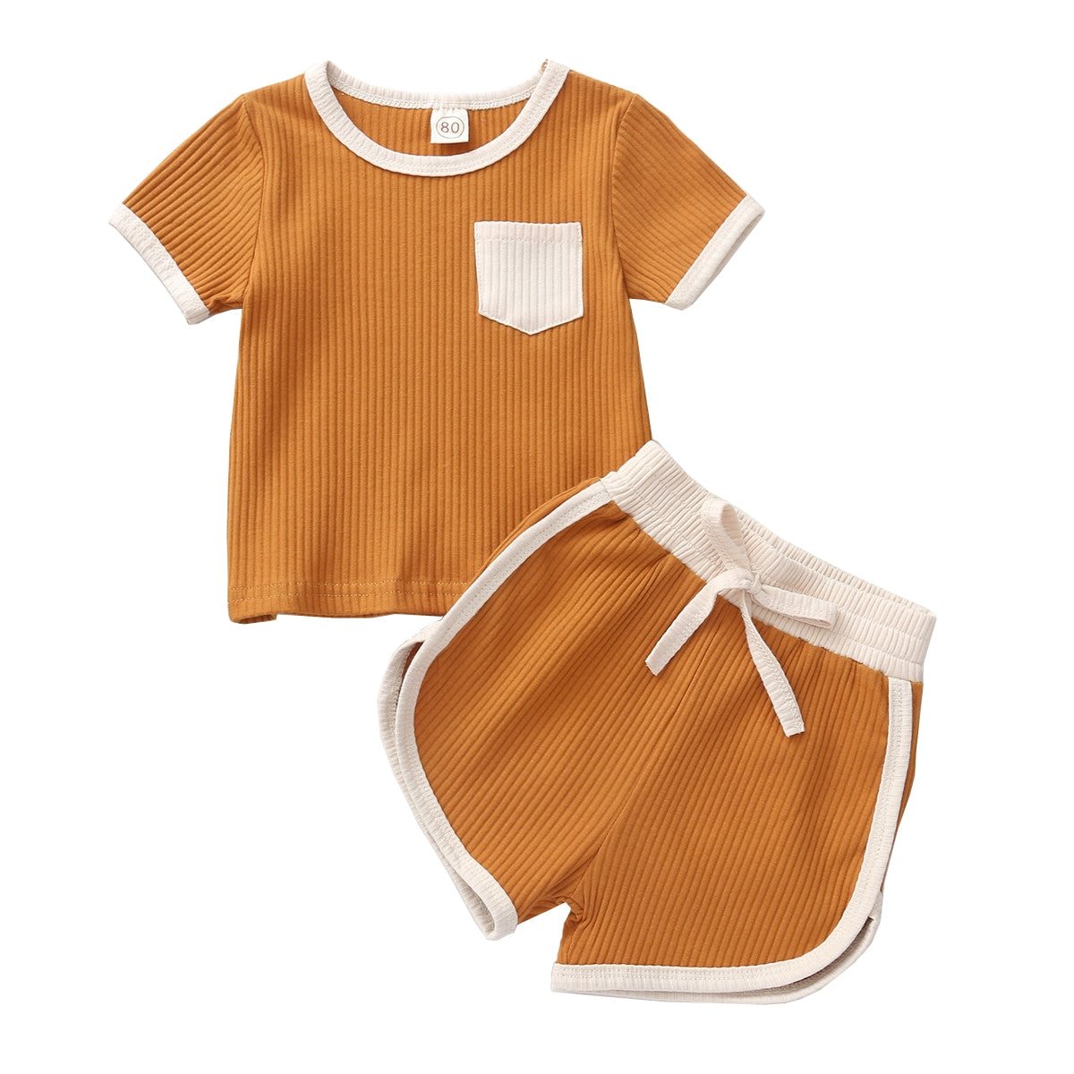 Comfy Baby Striped Top with Handy Pocket