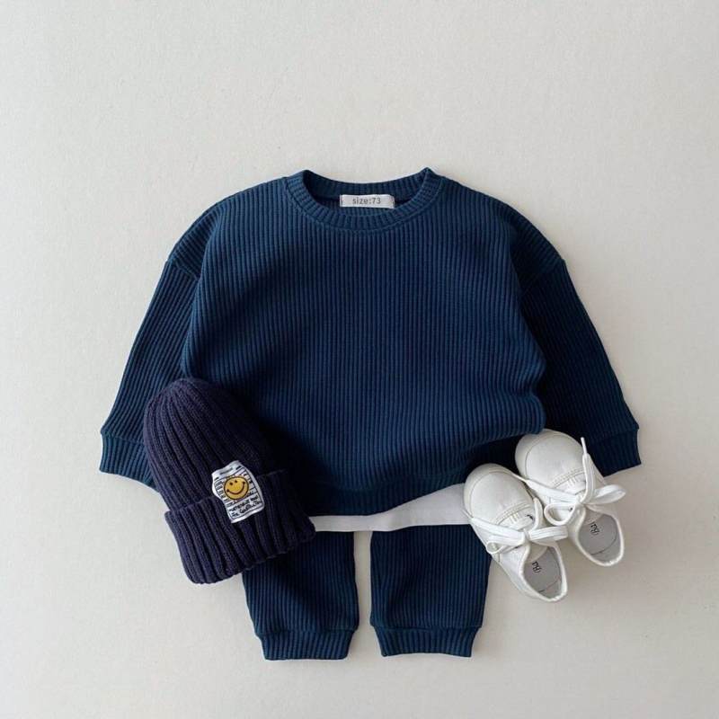 Playtime Ready Baby Sweater Suit Set
