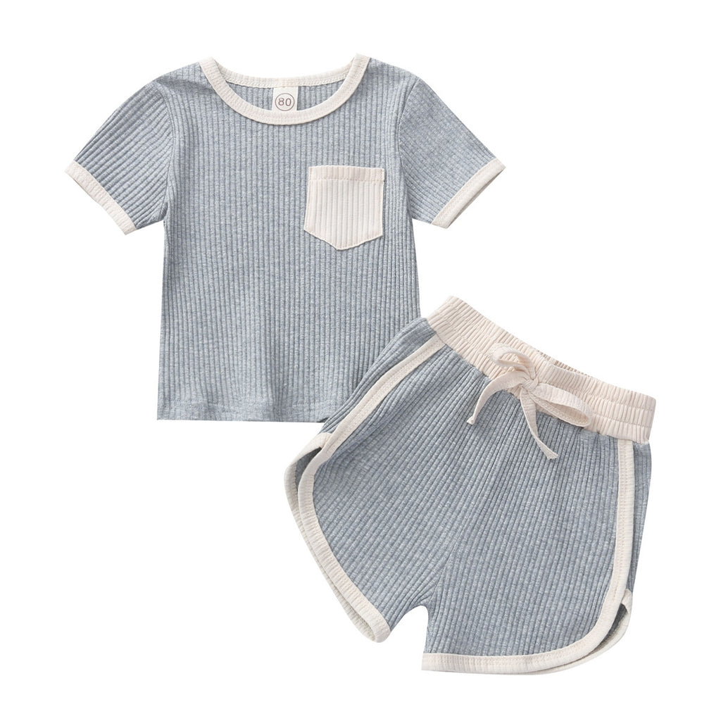 Comfy Baby Striped Top with Handy Pocket